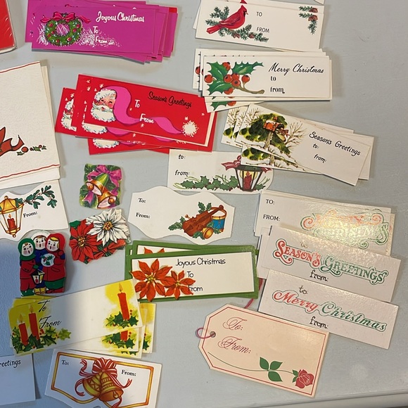 Vintage Christmas gift tags - Picture 7 of 7